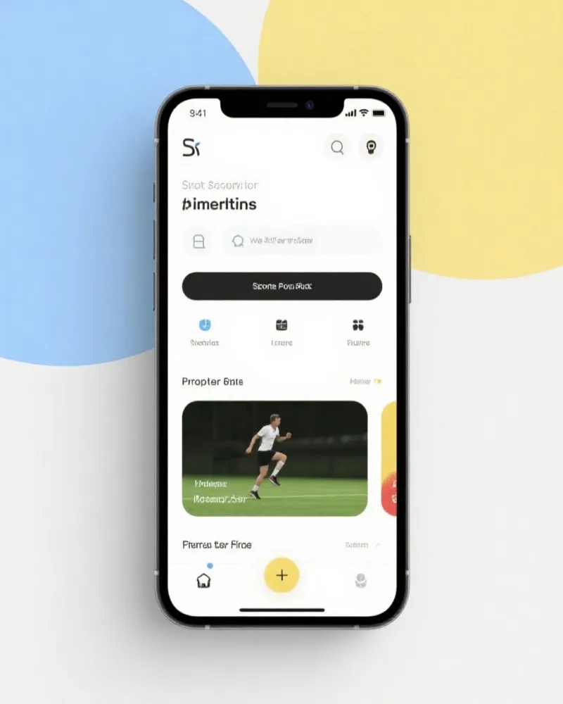 WB Sports APP 界面展示